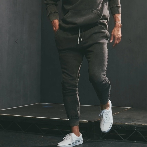 SER.O.YA Trent Jogger in Washed Green NWT - Picture 1 of 8
